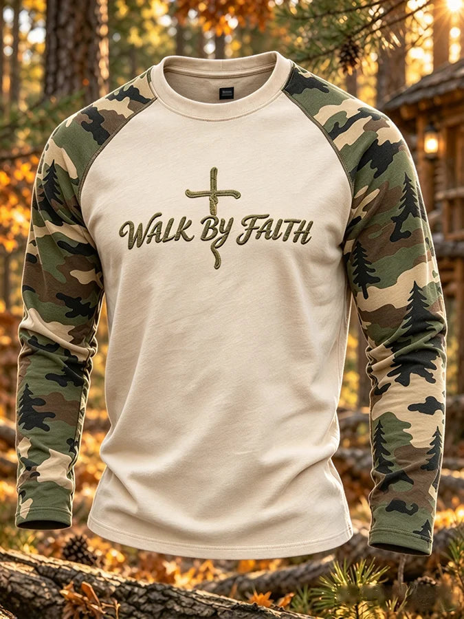 Men's Faith Print Top