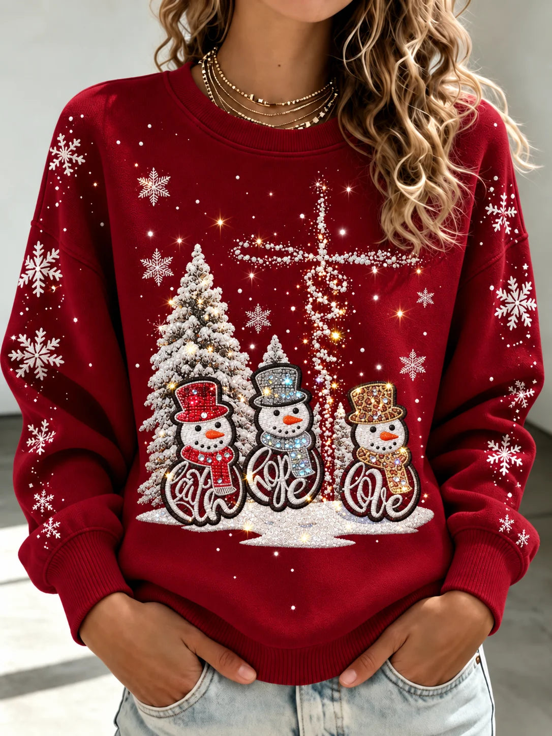 Women's Print Sweatshirt