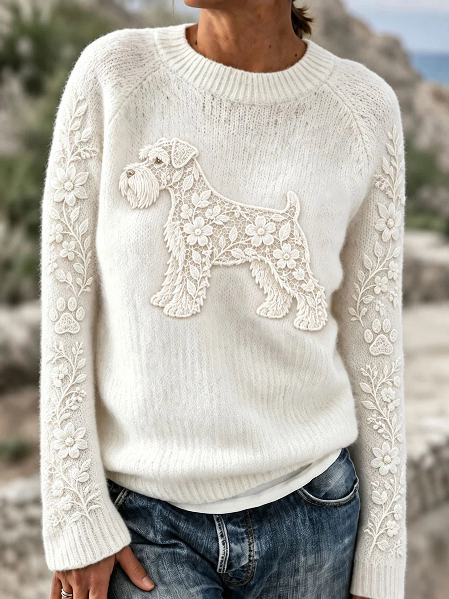 Women's Schnauzer-print tops