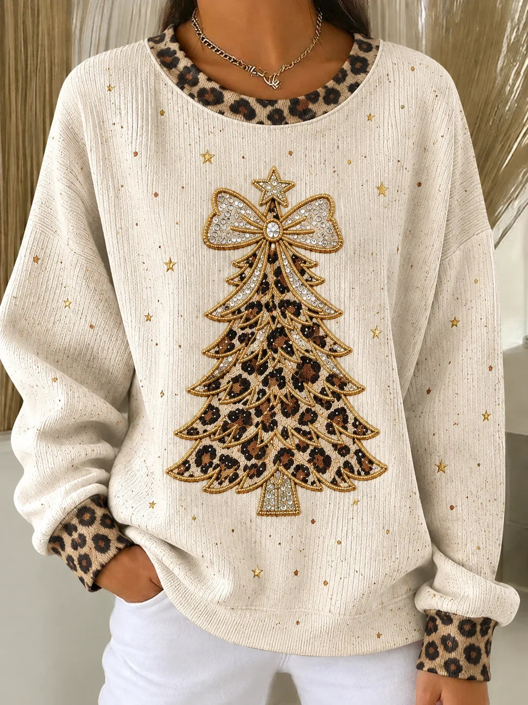 Women's Casual Printed Sweatshirt