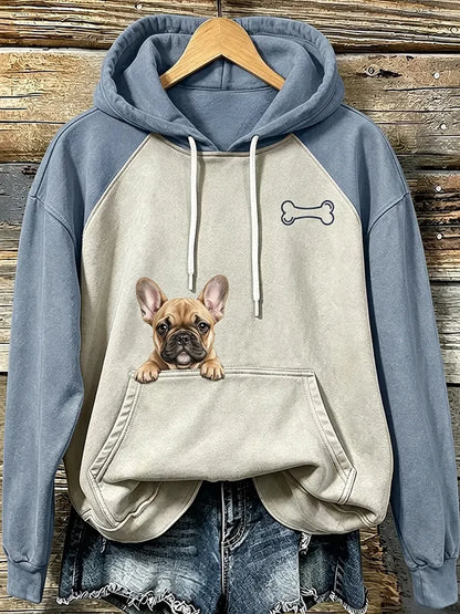 Women's  Dog  Printed Sweatshirt