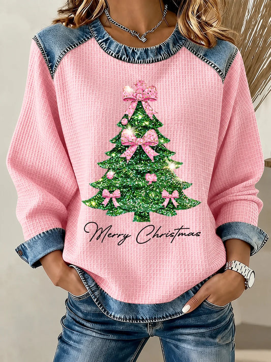 Women's Christmas Print Sweatshirt