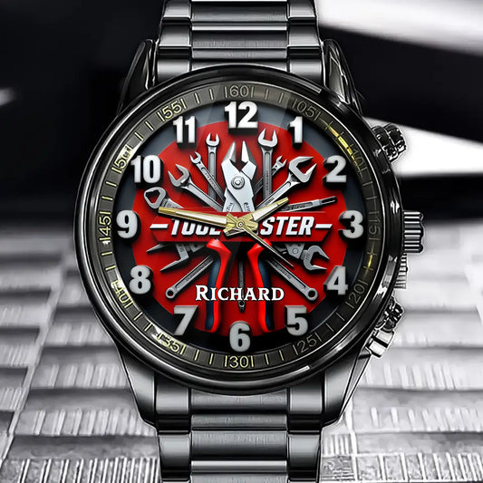 Personalized Mechanic Tool Watch - Perfect Gift for Tool Enthusiasts
