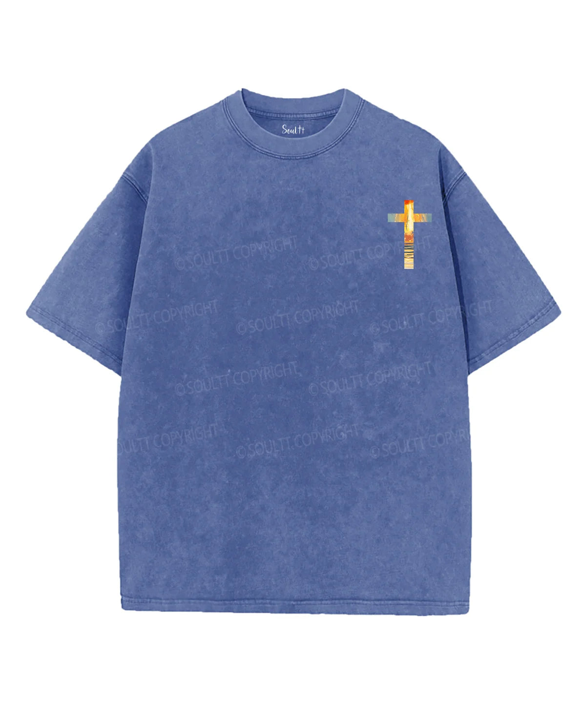 Don't Worry About Tomorrow Double Sided Unisex Washed Christian T-shirt