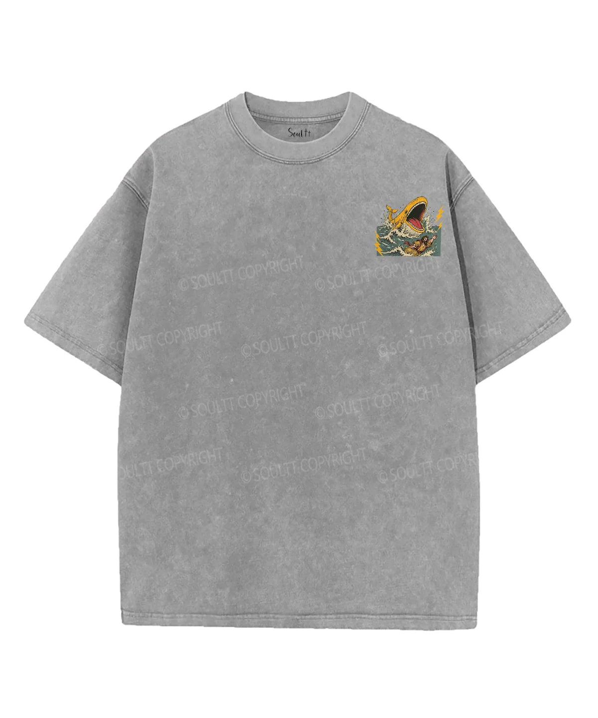We're Doing God's Will Double Sided Unisex Washed Christian T-shirt