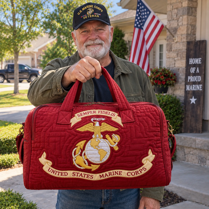 🎖️100% Handmade Marine Corps Bag